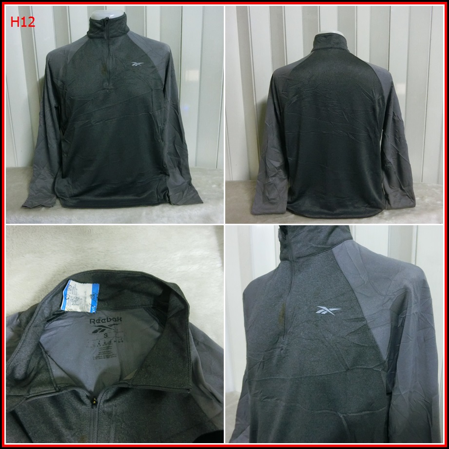 H12.REEBOK  เสื้อ outdoor ใส่ออกทริปกลางแจ้ง ตกปลา เดินป่าแคมปิ้ง เนื้อผ้าบางกันร้อน ชนิดเนื้อผ้าแห้