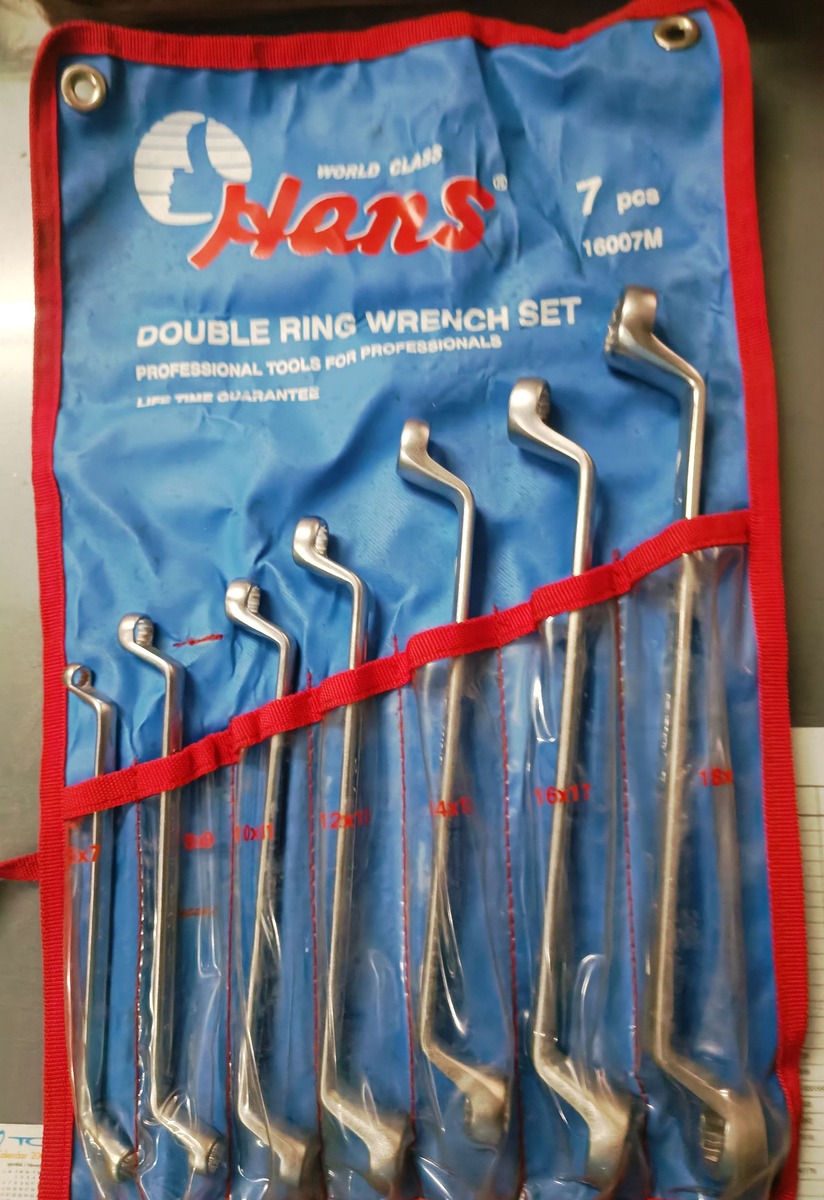 *** ขุดแหวนคู่ 75 องศา  (7 ชิ้น)  HANS ชองใหม่ ***
