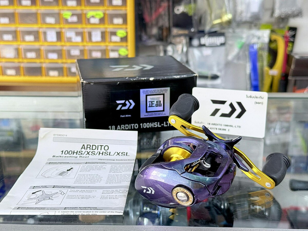 รอก Daiwa Ardito 100HSL-LTD