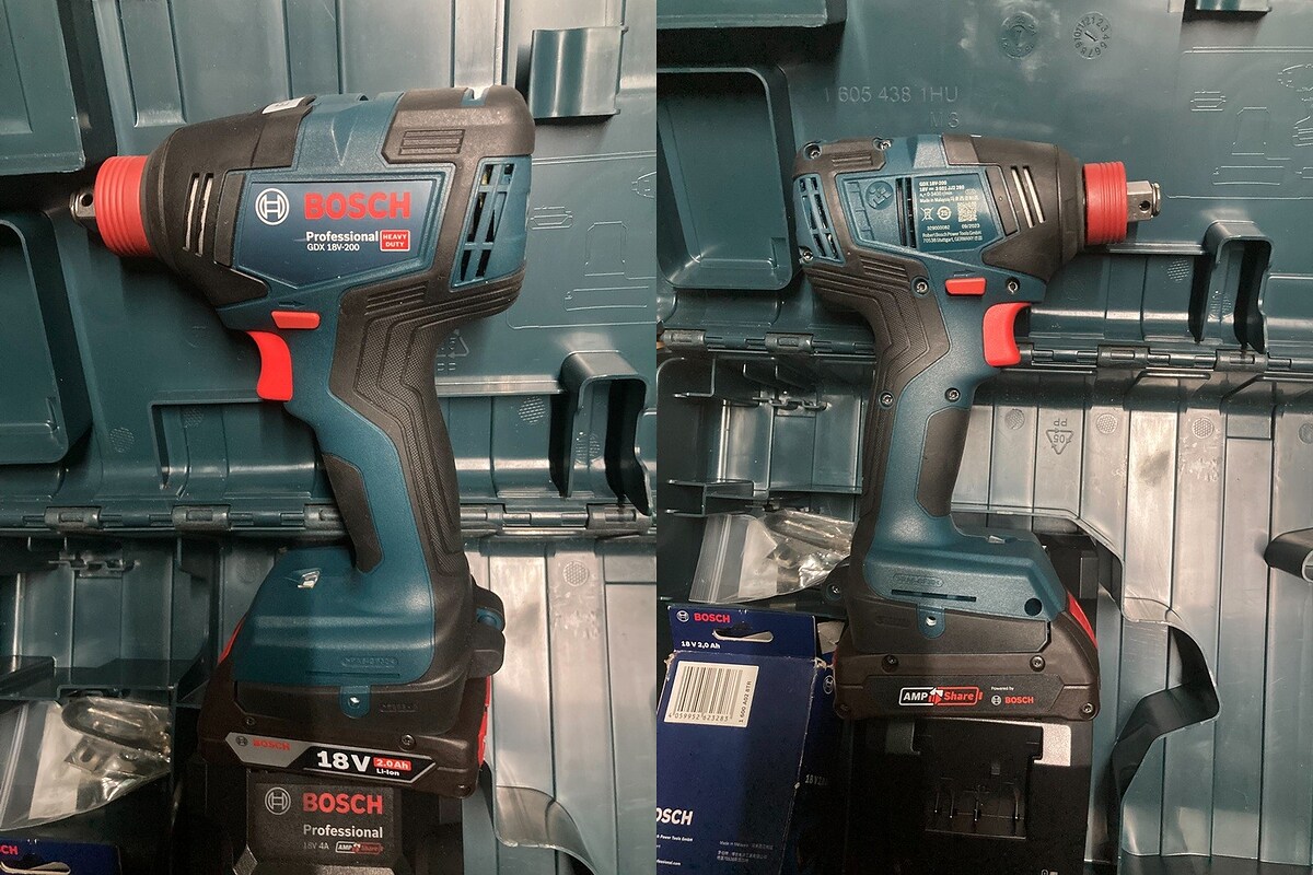 ลดราคาบล๊อคกระแทกไร้สาย18V  BOSCH