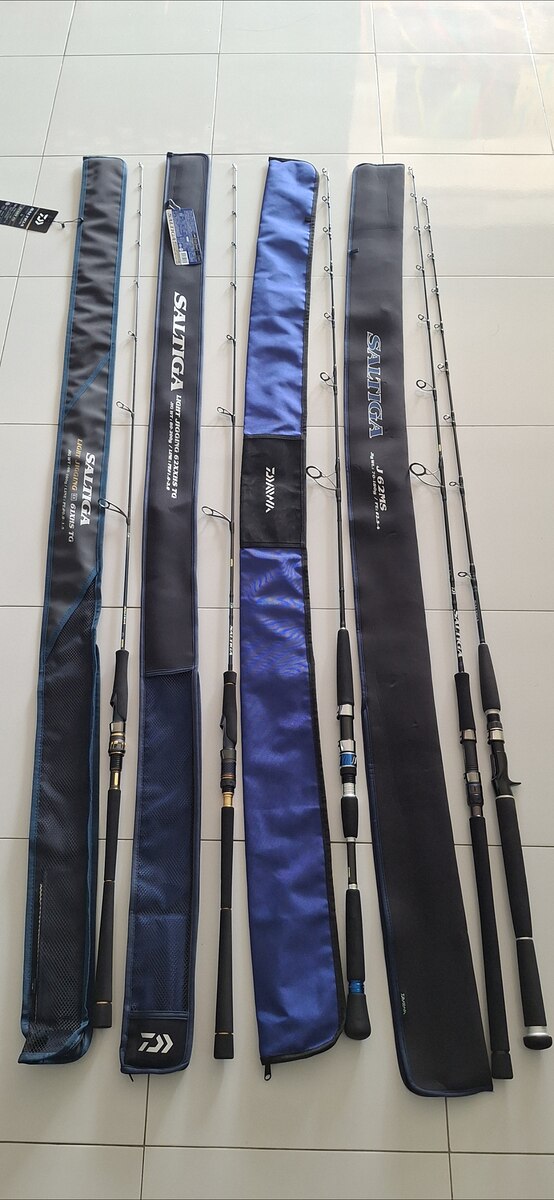 คันจิ๊ก daiwa saltiga หลายคันครับ