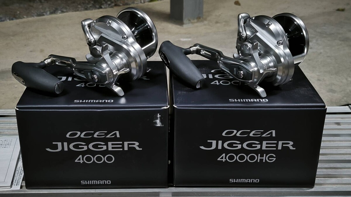 ปล่อย Shimano Ocea Jigger 4000/4000HG หมุนขวา