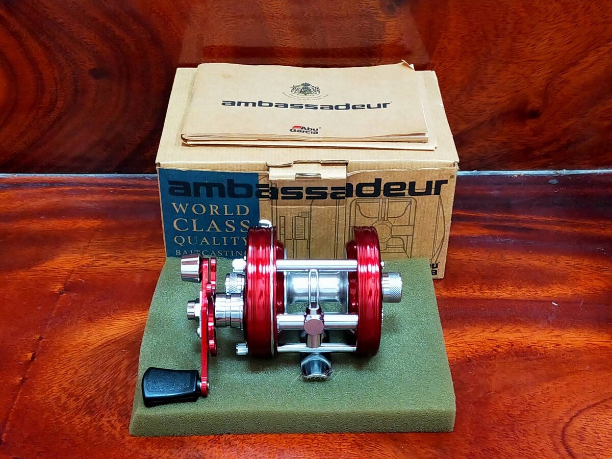 RARE ITEM ABU GARCIA AMBASSADEUR 5500 C CLASSIC RED (ขายแล้วครับ)
