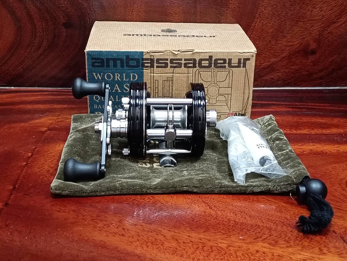 ABU GARCIA AMBASSADOR 5600 C BLACK SAMPLE (ขายแล้วครับ)