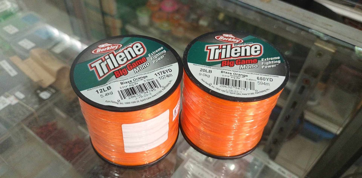 .

                    
           มี 4 เบอร์  12 , 15 , 25 , 30 lb.  เป็นเอ็นเต็ม ไม่โหลด ผลิต อ