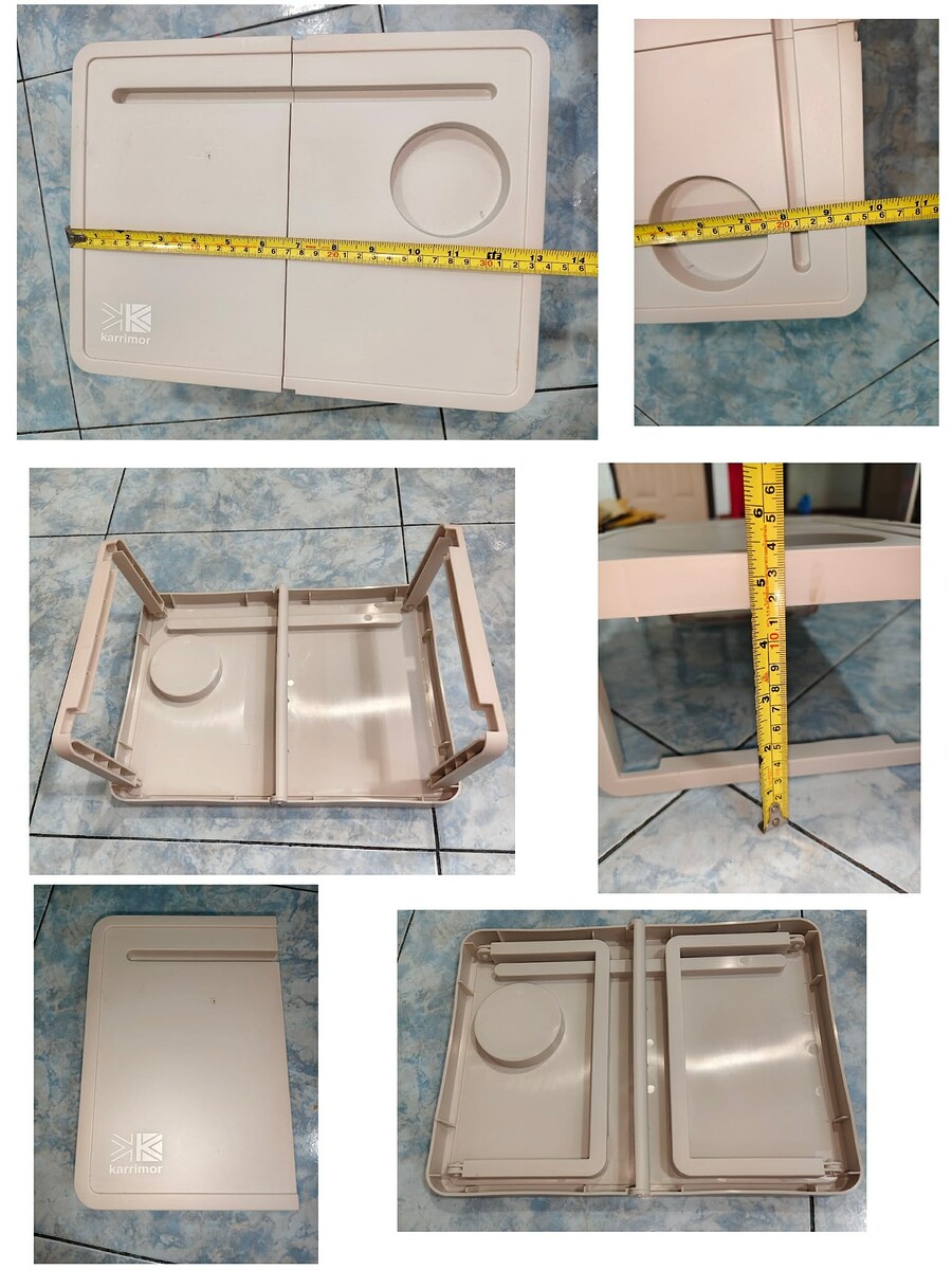 7.โต๊ะพับขนาดเล็กแบรนด์ Karrimor ในภาพนี้เป็นสินค้า ของสมนาคุณ (Magazine Gift) จากนิตยสาร MonoMax ฉบ
