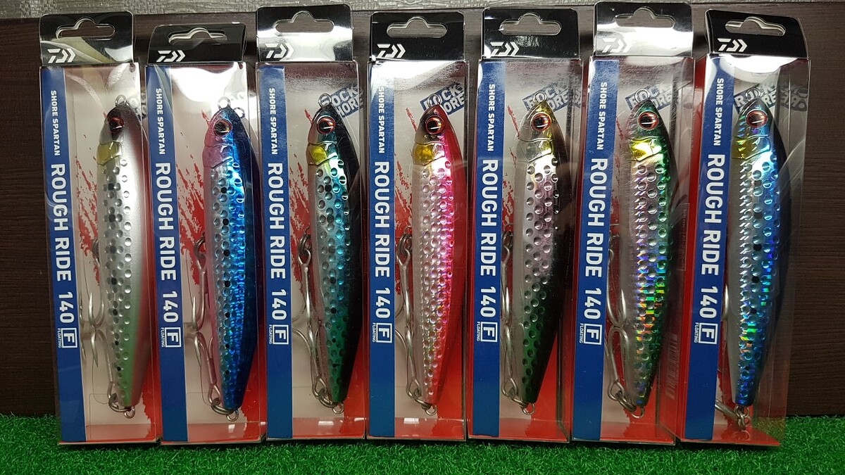 A2. Daiwa Shore Spartan Rough Ride 140F, 46.5 g Floating คัดสี มือกะพง สาก ครับ

# ราคาตัวละ 365 บ