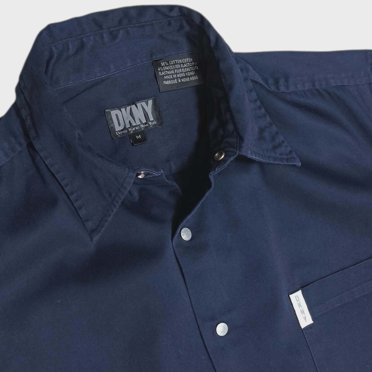 DKNY เสื้อเชิ้ตแขนสั้น แท้ size อก 48 นิ้ว