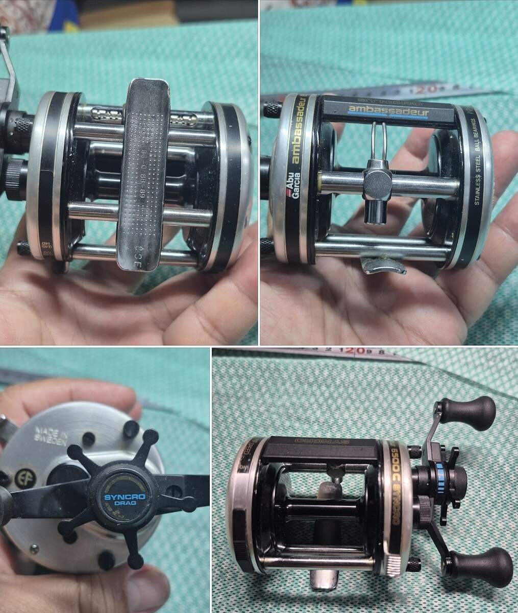 Abu syncro และLeatherman Wave