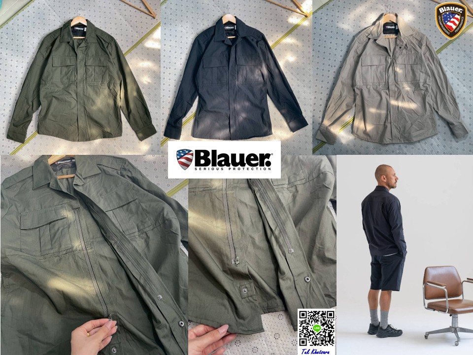 เสื้อเชิ้ต ยุทธวิธี ผ้า Ripstop Blauer TENX™ LONG SLEEVE BDU SHIRT ป้องกัน UV