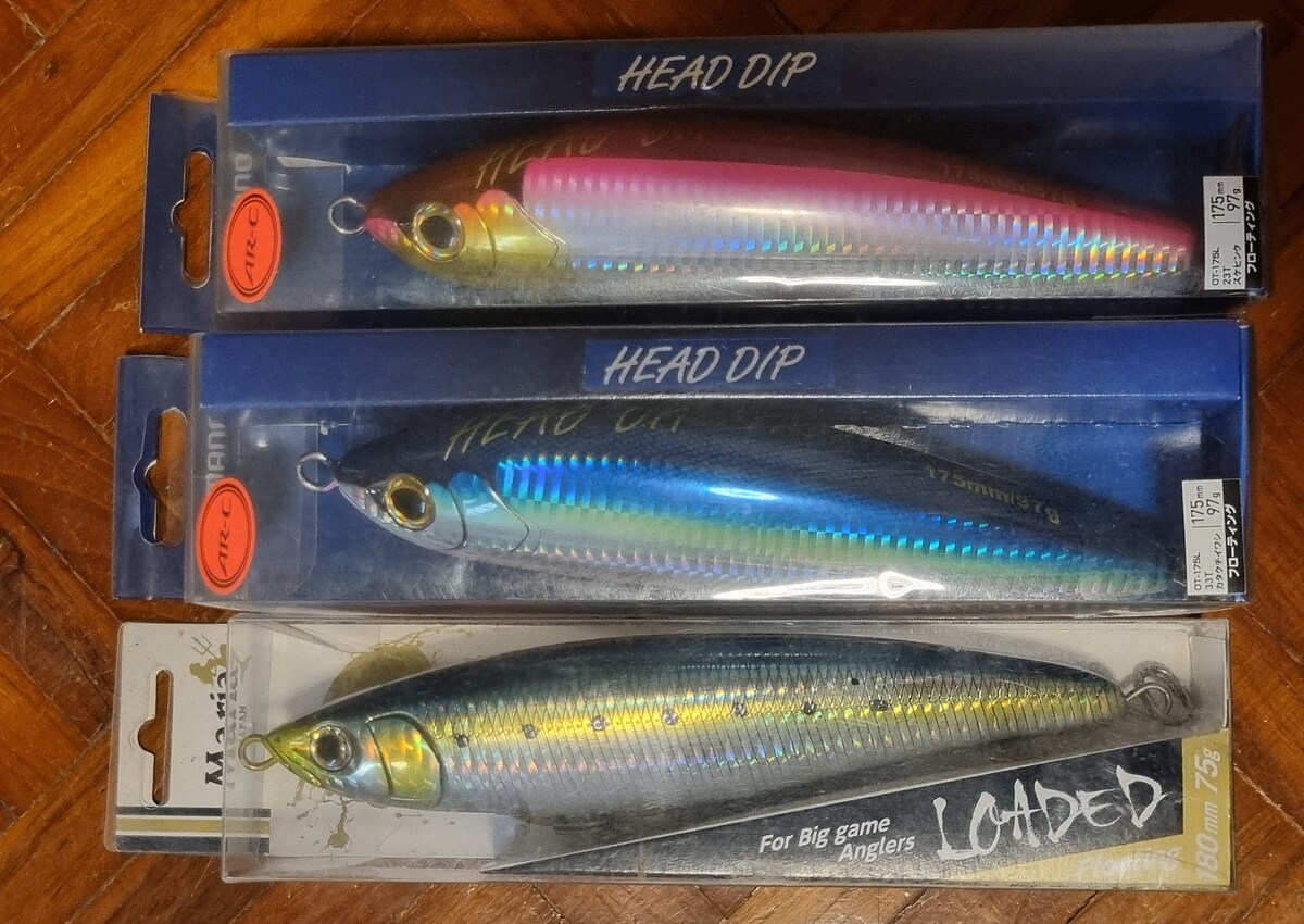 +++ขายเหยื่อ Stick Bait 3 ตัว+++