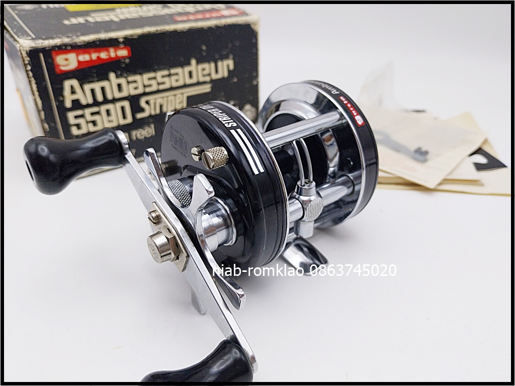 [N]--> Abu 5500 Striper  Built by ปี1981 สวยในกล่อง หายากยิ่ง