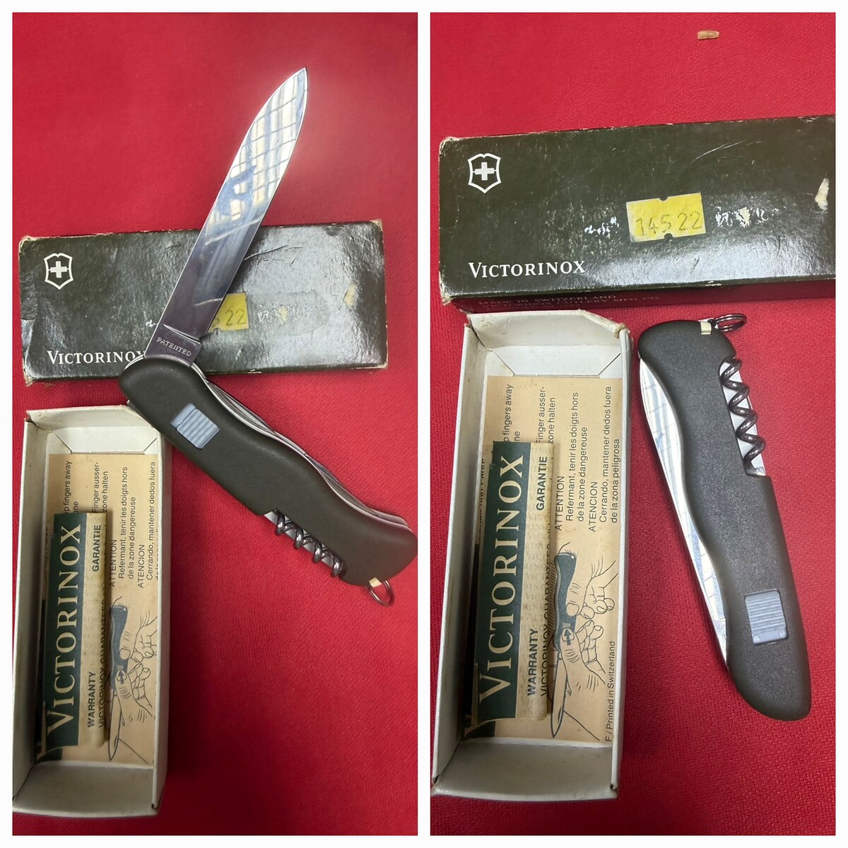 มีด victorinox swissArmy เขียวมะกอก 