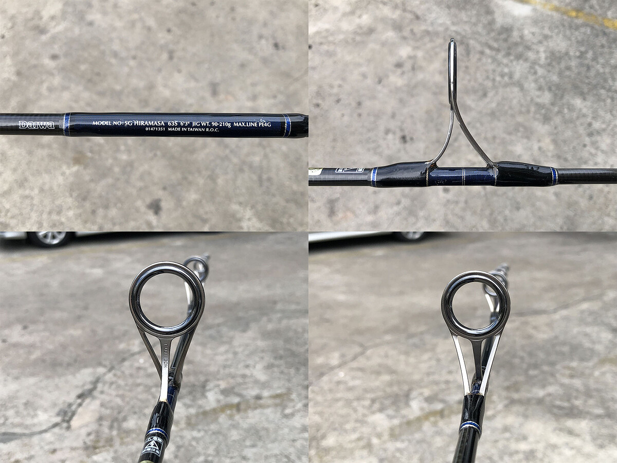 Daiwa Saltiga HIRAMASA 63S คัน 2 ท่อนต่อโคนยาว 6'3" Jig Wt: 90-210g 