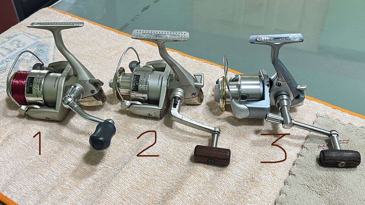 รอก สปิน Shimano Twinpower 2000xt japan รุ่นเก่า