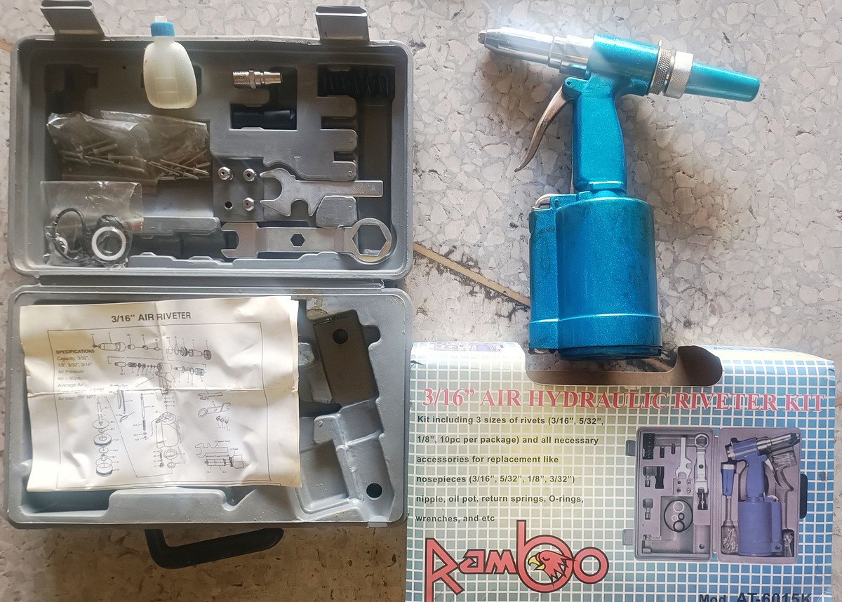 AIR HYDROLIC RIVET (3/16")  ใช้ลม ( RAMBO )
อาหลั่ยอุปกรณ์ค