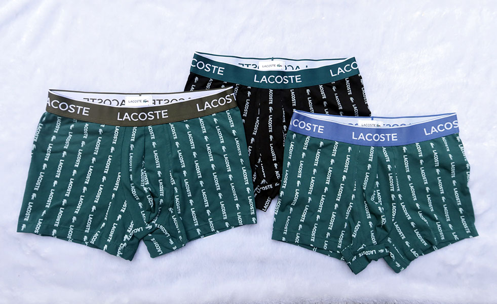 LACOSTE BOXER /M/L/XL ชั้นในชายหลายแบบสวยใหม่แท้ ราคารวมส่ง Flash