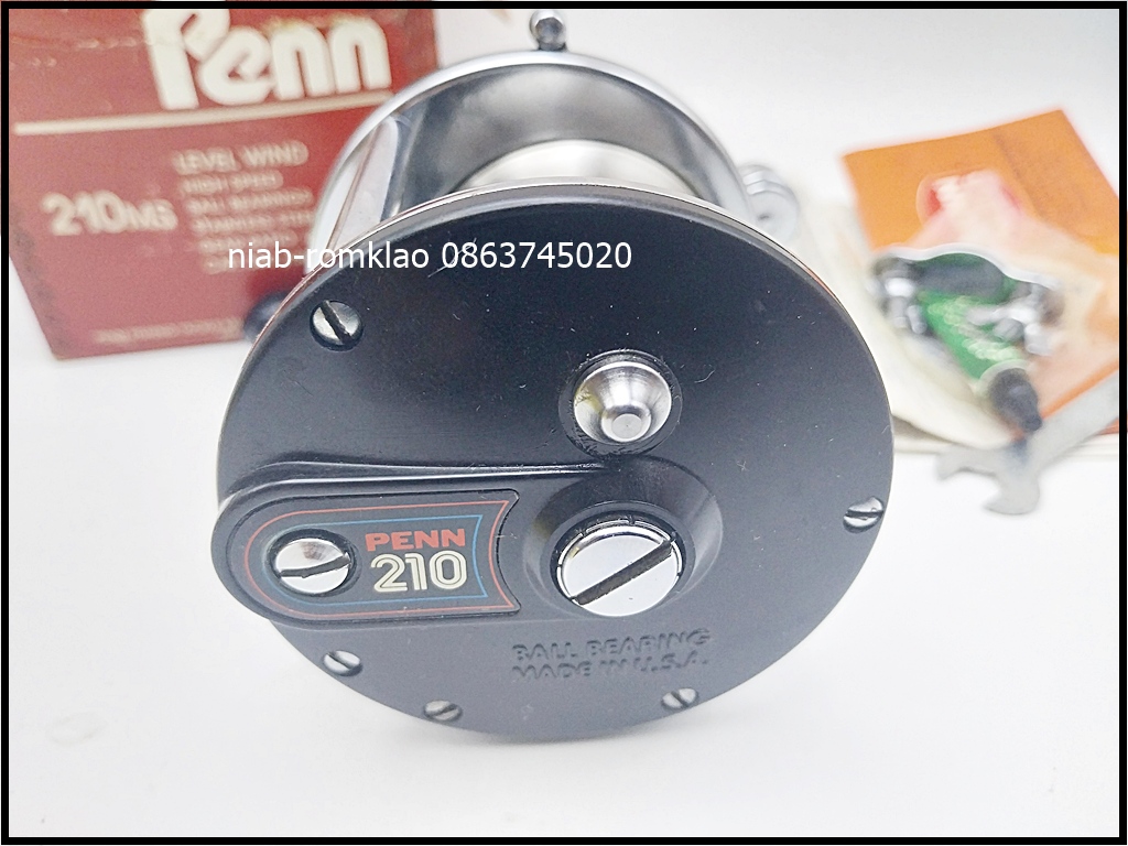 [b][q]Penn 210Mag USA สปูนสแตนเลส มีรอยบ้างยังสวย  ใช้งานปกติ  หายาก

มีกล่อง เอกสาร ประแจ แคลมป์ล