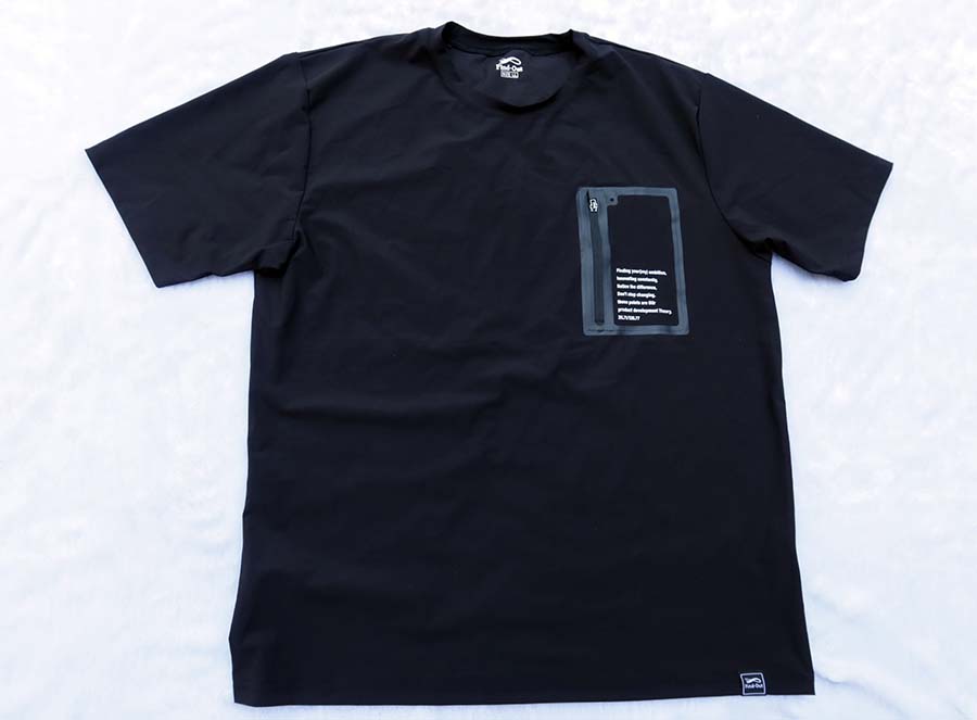 Find-Out /M/L/LL 40/42/44 เสื้อยืดแขนสั้นสวยใหม่ 4 สีสวยจากญี่ปุ่น รวมส่ง Flash