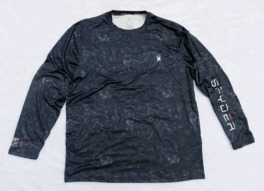SPYDER RASH GUARD UPF 50+/ M (44) เสื้อยืดแขนยาวผ้าบางแห้งเร็ว รวมส่ง Flash