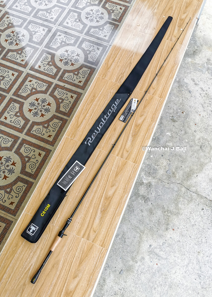  ✅ ✅ คัน Jackall Revoltage II -C610M เวท  8-16 lb สวยๆ   ✅ ✅