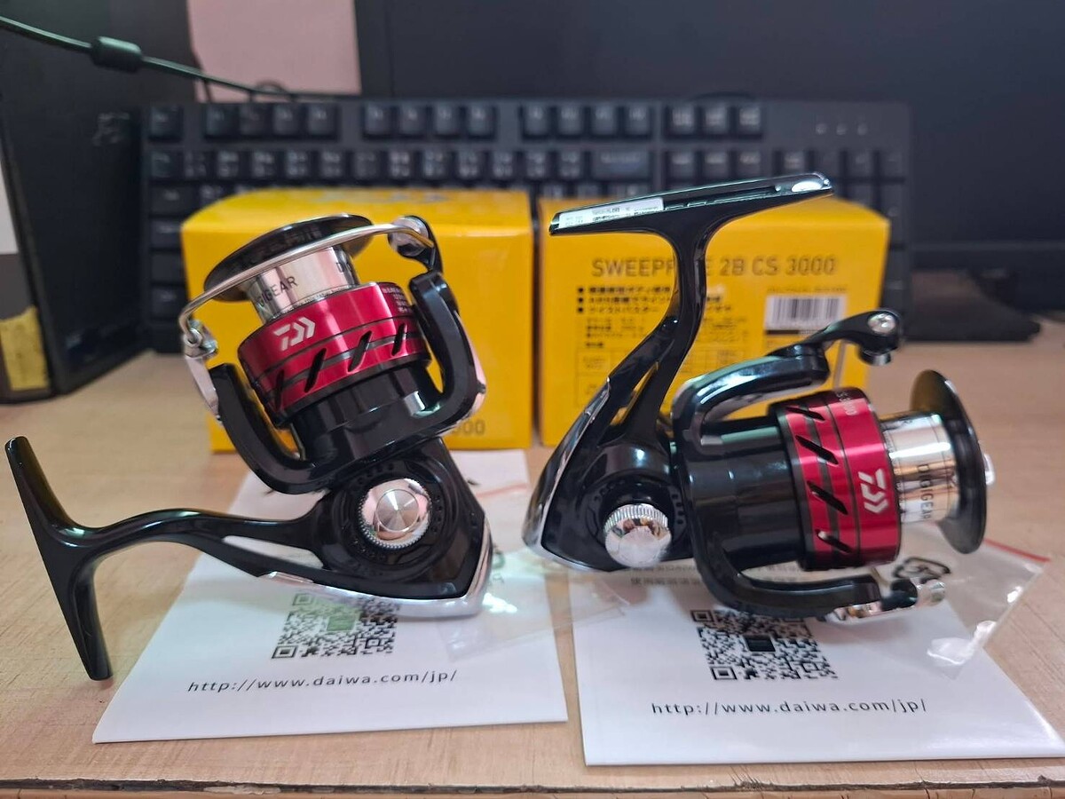 สปิน daiwa เบอร์3000 แพ็คคู่