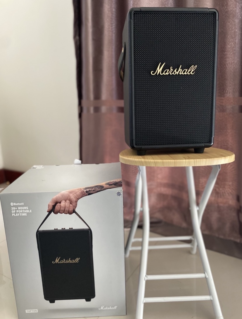 ขายลำโพงบลูทูธตัวจบ MARSHALL-Tufton ใช้น้อย อดปกศ (ปรับราคา)