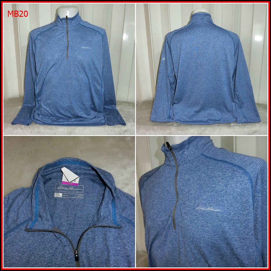 MB20. EDDIE BAUER FREEDRY สภาพใหม่ๆสีสดๆ เสื้อใส่ออกทริปกลางแจ้ง ตกปลา เดินป่าและแคมปิ้ง เนื้อผ้าชนิ