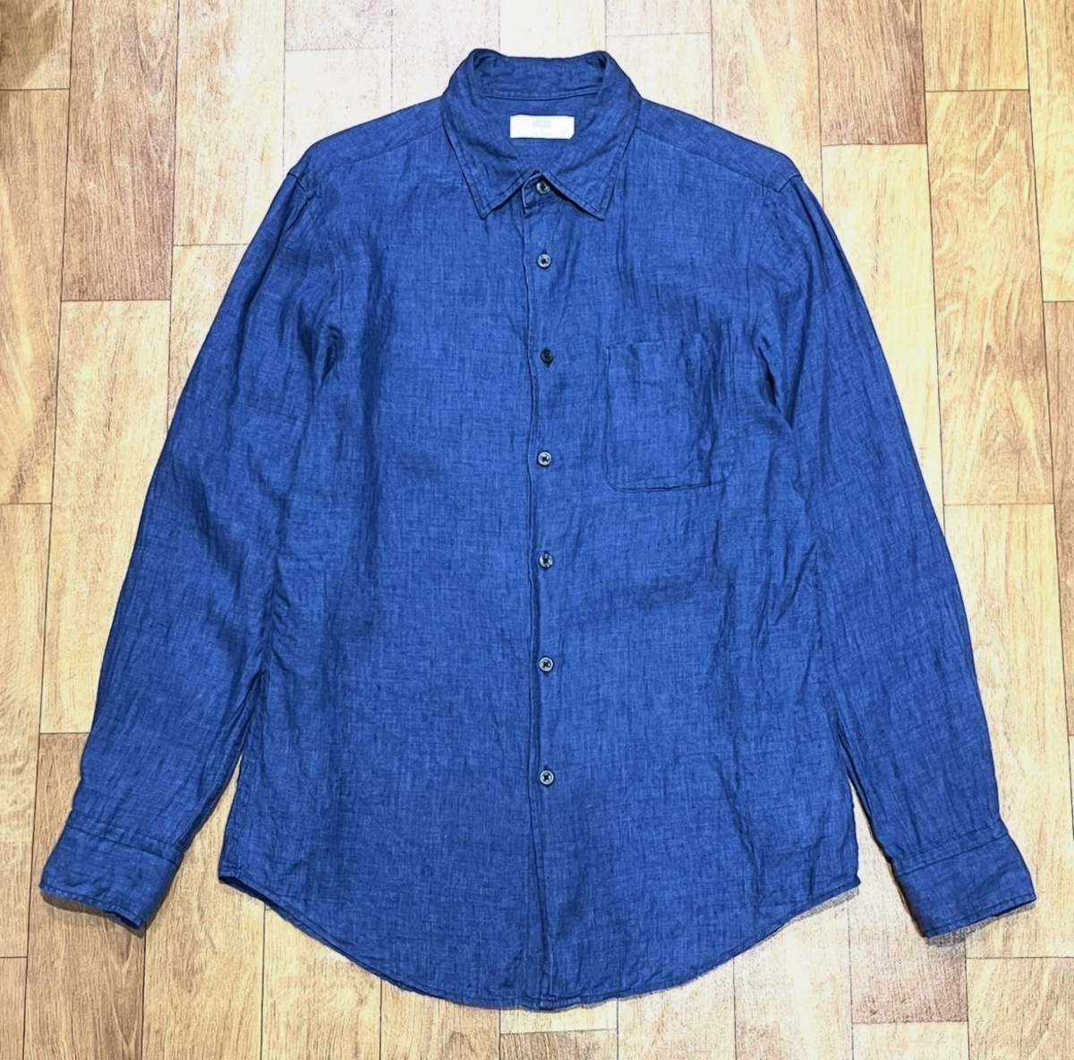 เสื้อเชิ้ตแขนยาว UNIQLO LINEN SHIRT