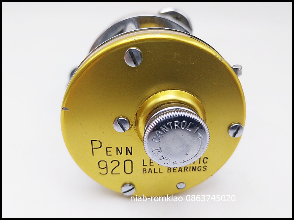 [b][q]Penn 920 USA คลิกเหล็ก หาไม่ง่าย มีรอยจากการใช้งาน  ยังดูดีไม่ขี้เหร่  ใช้งานได้ปกติ   

มีแ