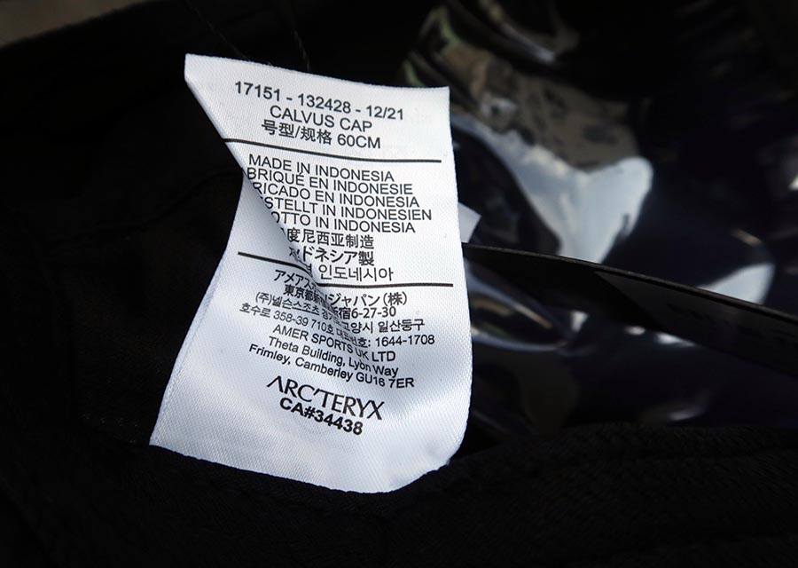 ARC'TERYX cap