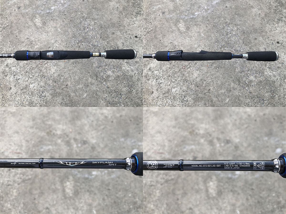 Daiwa Steez SKYFLASH SMT คัน 1 ท่อนยาว 6'2" เวท 2.5-5lb แบลงค์คันสวยริ้วรอยน้อยมาก พร้อมซองใส่คันแท้