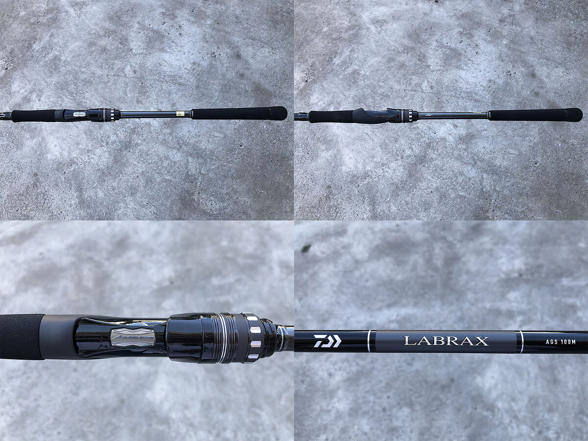 Daiwa LABRAX AGS 100M คัน 2 ท่อนต่อกลางยาว 10 ฟุต Cast Wt: 10-50g , Line: 10-20lb , PE#0.8-2.0 คันสว