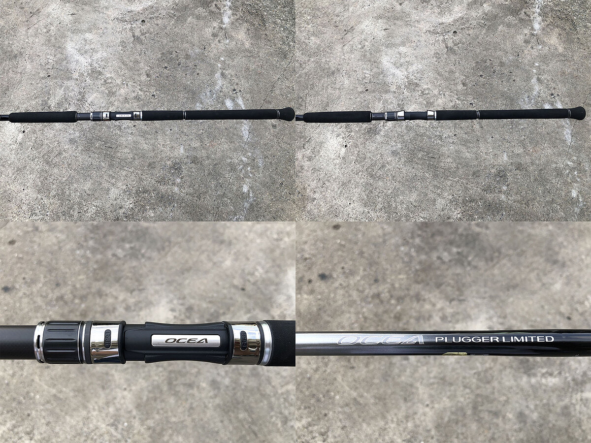 Shimano OCEA PLUGGER LIMITED S82XH คัน 2 ท่อนต่อโคนยาว 8'2" Lure: Max 180g , Line Max: PE10 , Drag M