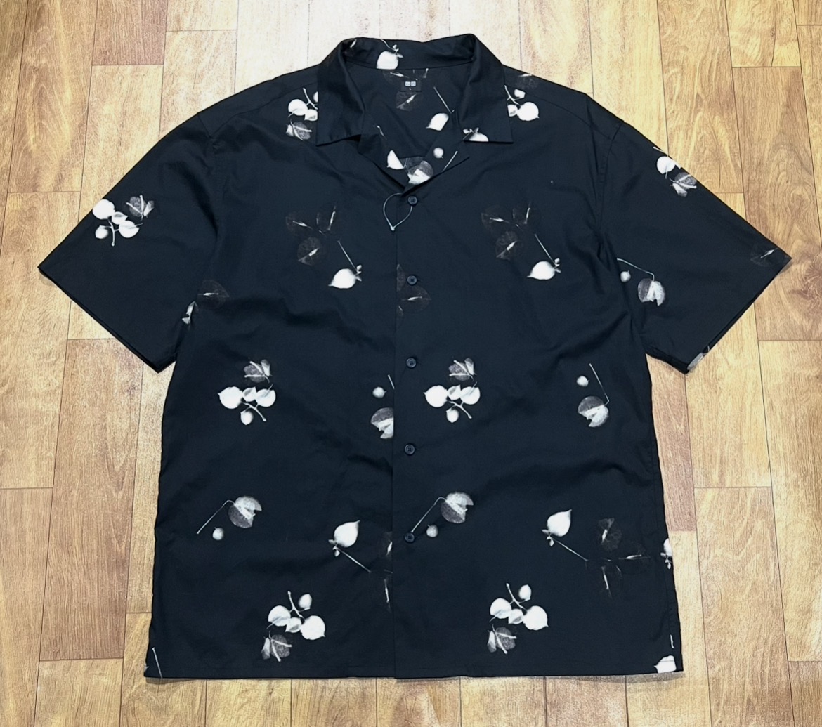 เสื้อ Uniqlo Open Collar Short-Sleeve Shirt