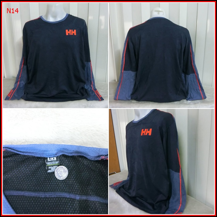 N14.HELLY HANSEN   ไซ้ด์ 2XL อก 50 นิ้ว / 32 นิ้ว   150-