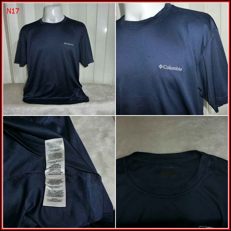 N17 .Columbia  เสื้อใส่ออกทริปกลางแจ้ง ตกปลา เดินป่าและแคมปิ้ง เนื้อผ้าชนิดบางๆ ผ้าแห้งไว   Size L อ