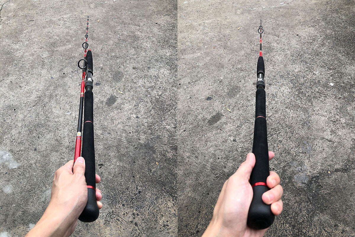 6. Zenith Zero Shiki Castism 68ML "Limited Edition" คัน 2 ท่อนต่อโคนยาว 6'8" Lure Wt: 35-80g , Line 