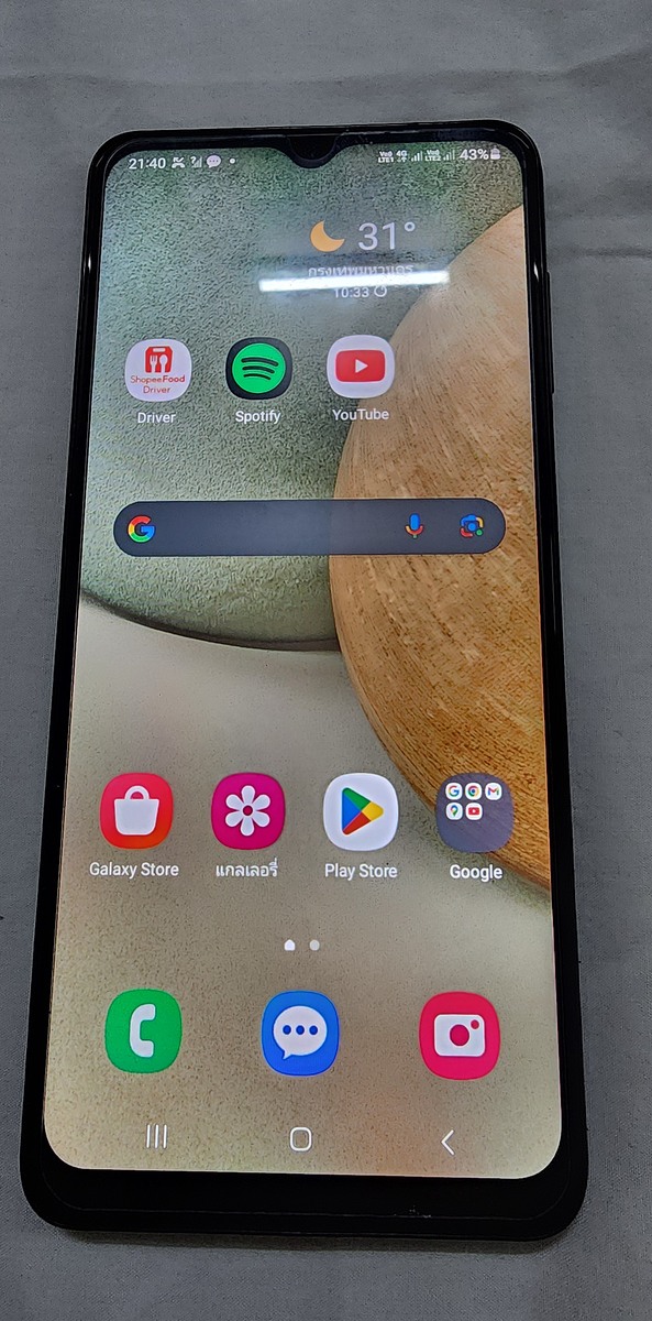 Samsung a12 ram4 rom128(ลำโพงล่าเสียงแตกนิด)