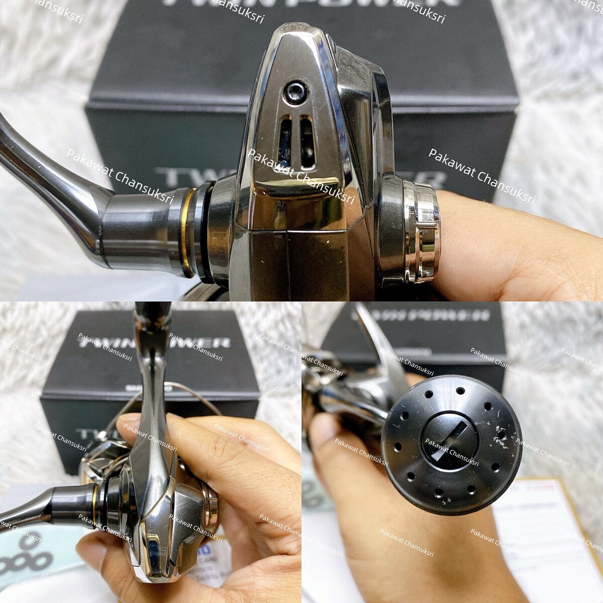 Shimano 20’ Twinpower C5000XG
รอกสภาพมาก มีริ้วรอยชัดๆที่ตรงฝาน๊อป นอกนั้นรอยขนแมวบางๆตามการใช้งานบ