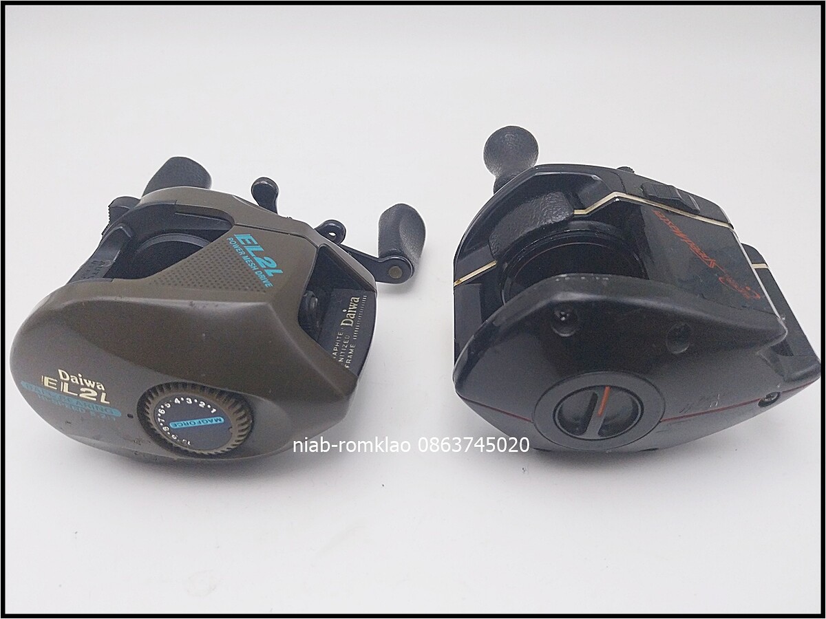 [b][q]Daiwa EL2L Japan   มีรอยบ้างโดยรวมยังดูดี  ใช้งานได้ปกติ + Shimano Bantum Magnumlite Speed Mas