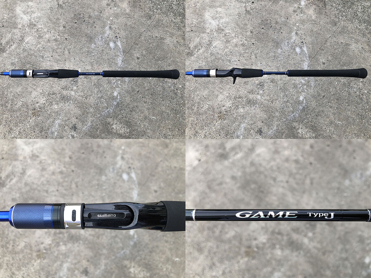 Shimano GAME Type J B604 คัน 1 ท่อนยาว 6 ฟุต Jig Wt: Max 220g , Line Max: PE 4 แบลงค์คันสวยริ้วรอยน้