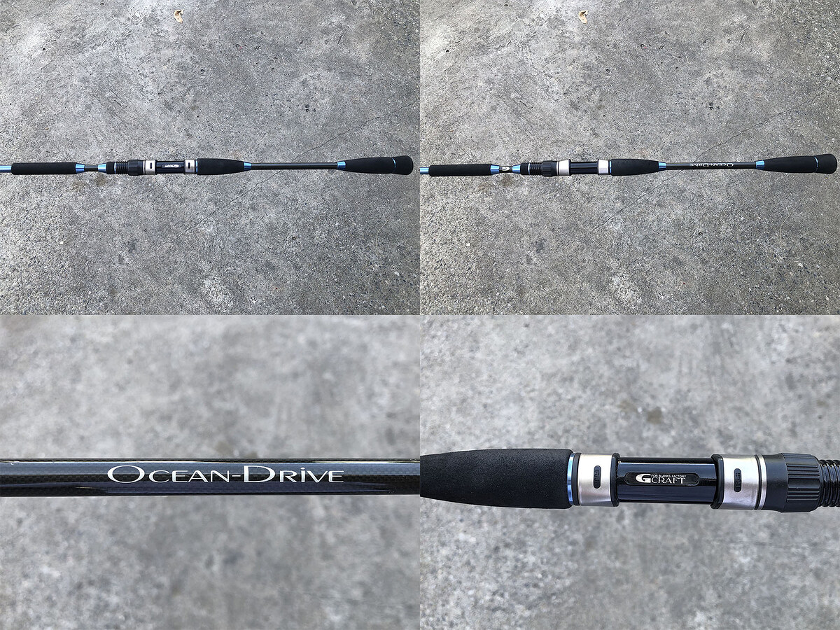 G-Craft Ocean-Drive JSS-642GJ-L คัน 2 ท่อนต่อโคนยาว 6'4" Lure Wt: 10