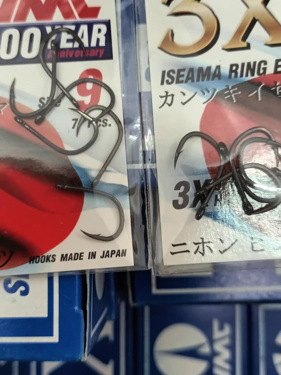  *** ล้างสต๊อก (เบอร์ 10 หมด ) เบ็ด VMC ISEAMA  3X MADE IN JAPAN