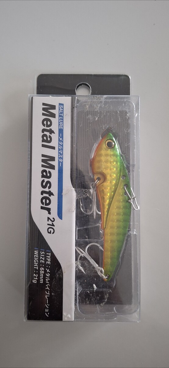 Metal master 68mm 21กรัม salt lure 120บาทส่ง50ครับ