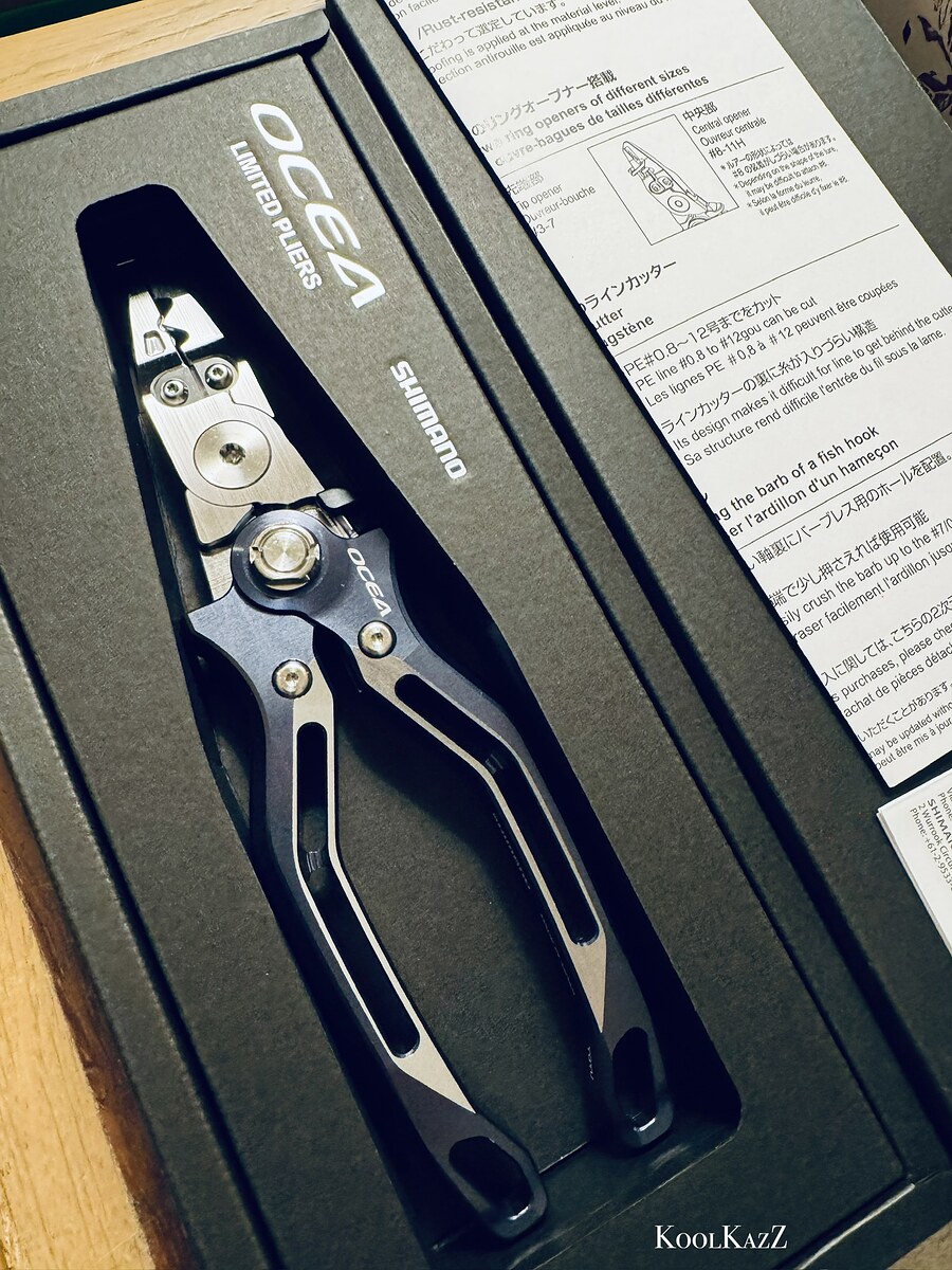คีม Shimano Ocea Limited Edition Pliers (UD-211Z) สี Ocea Navy