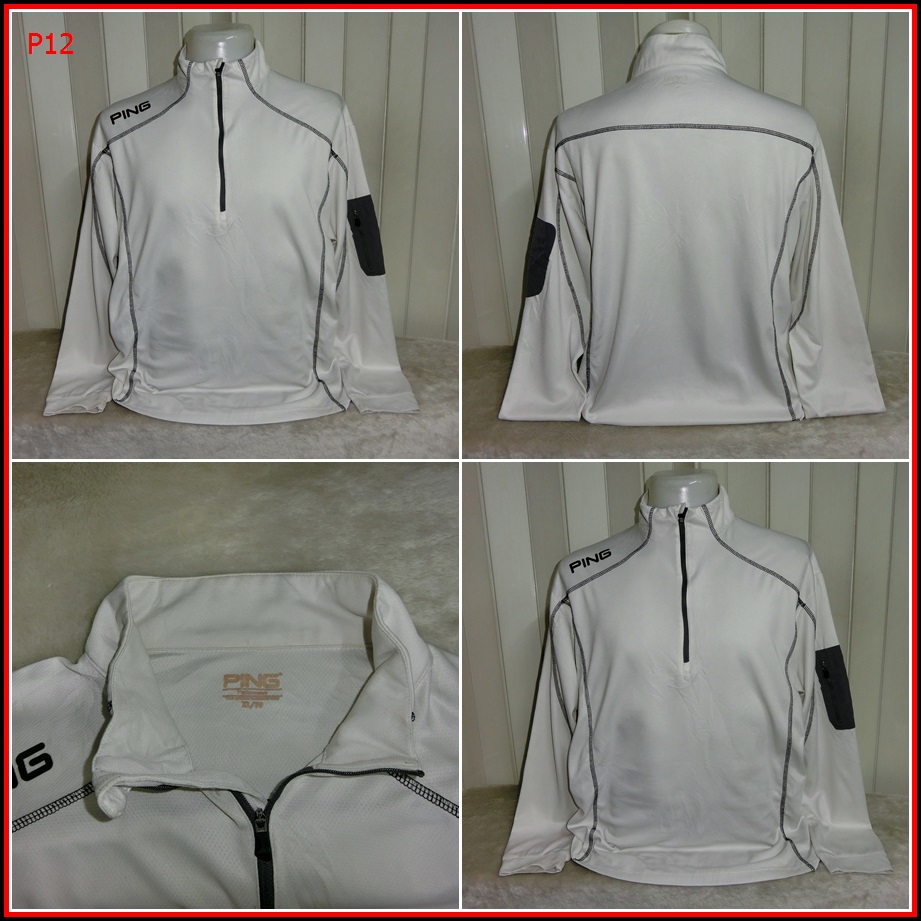 P12.PING  ใส่ออกทริปกลางแจ้งตกปลา ชนิดเนื้อผ้าบางลื่นๆ ชนิดผ้าแห้งไว  Size XL อก 50 นิ้ว / 29.5 นิ้ว