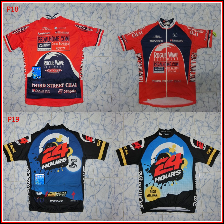 P18.เสื้อ OUTDOOR  EMPIRE BICYCLES   ไซ้ด์ L อก 43 นิ้ว / 29 นิ้ว 160-
P19. เสื้อ  OUTDOOR   SUGOI 