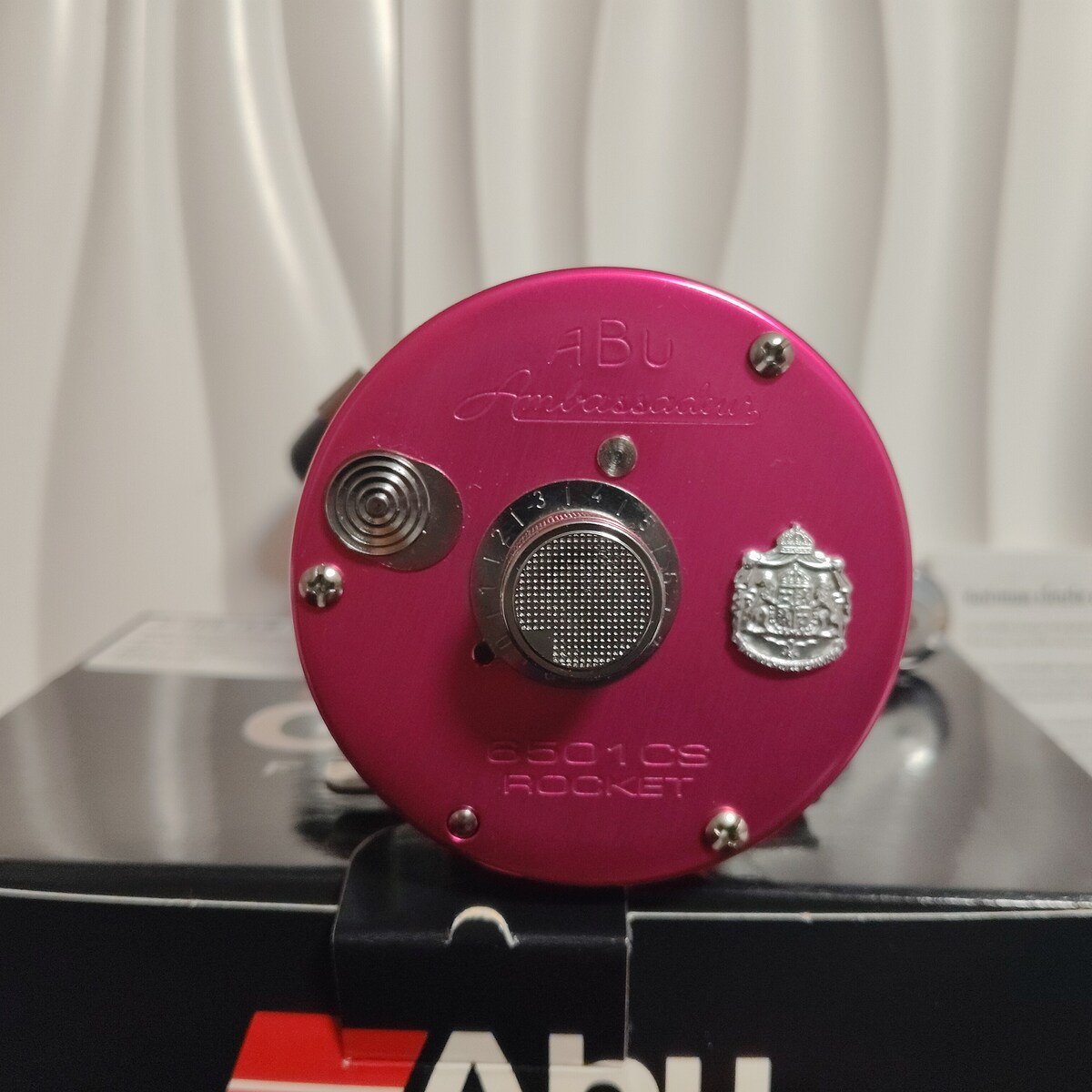 Abu 6501 CS ProRocket โปรชมพู
