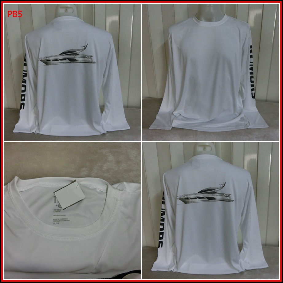 PB5. เสื้อตกปลา RUMORS  ใส่ออกทริปกลางแจ้งตกปลา ชนิดเนื้อผ้าบางลื่นๆ ชนิดผ้าแห้งไว  Size XL อก 48 นิ